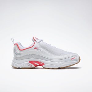 Adidasy Damskie Reebok Daytona DMX MU Białe/Czerwone PL 03HGIFL